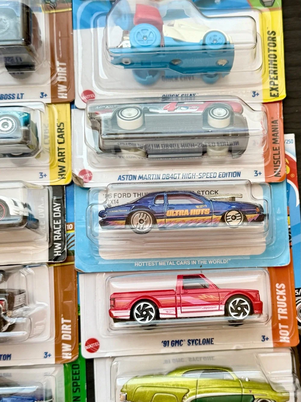 Bundle!! Buy one set, get the other for 5.00! Hot Wheels Assorted Blazer Aston